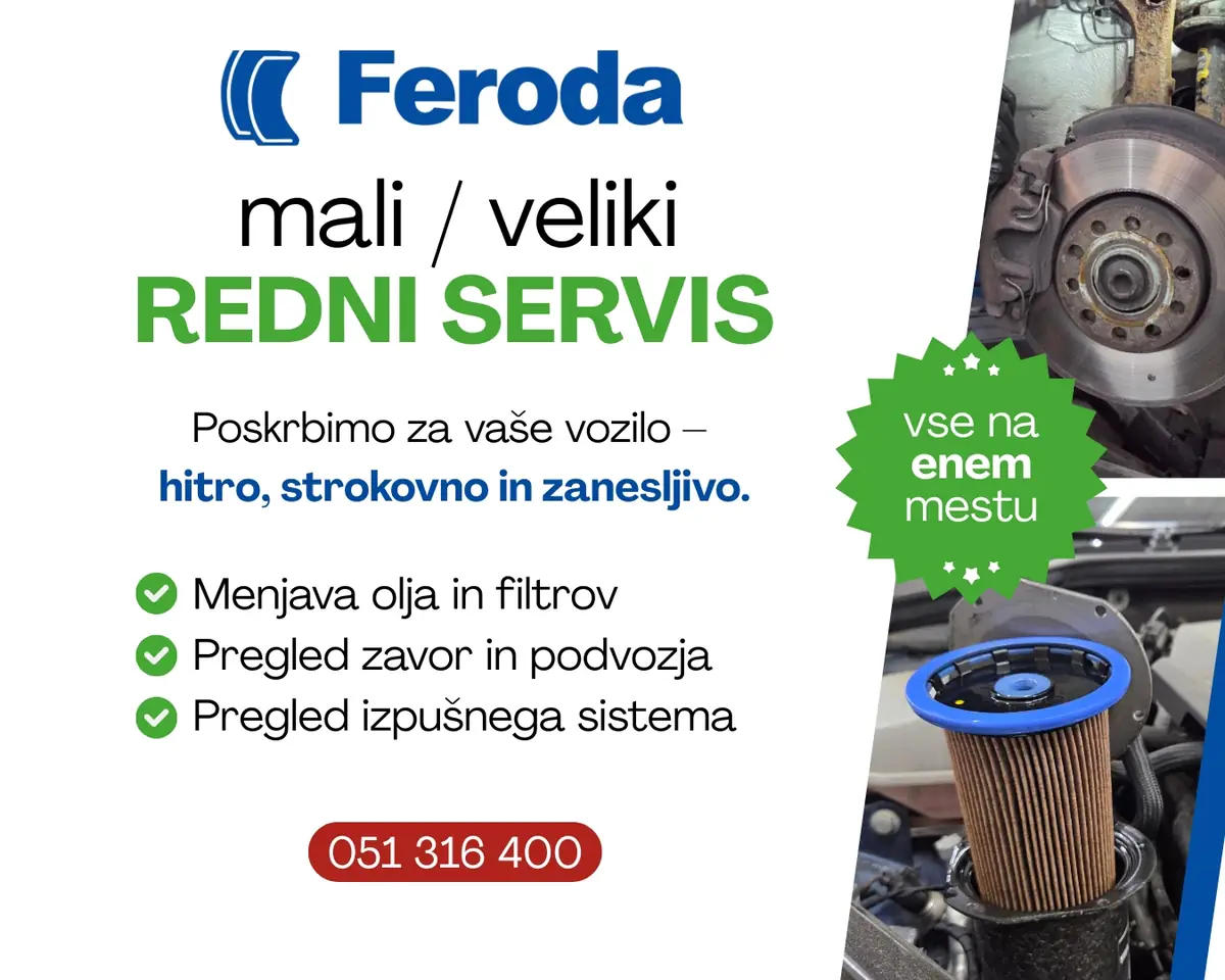 Mali in veliki redni servis
