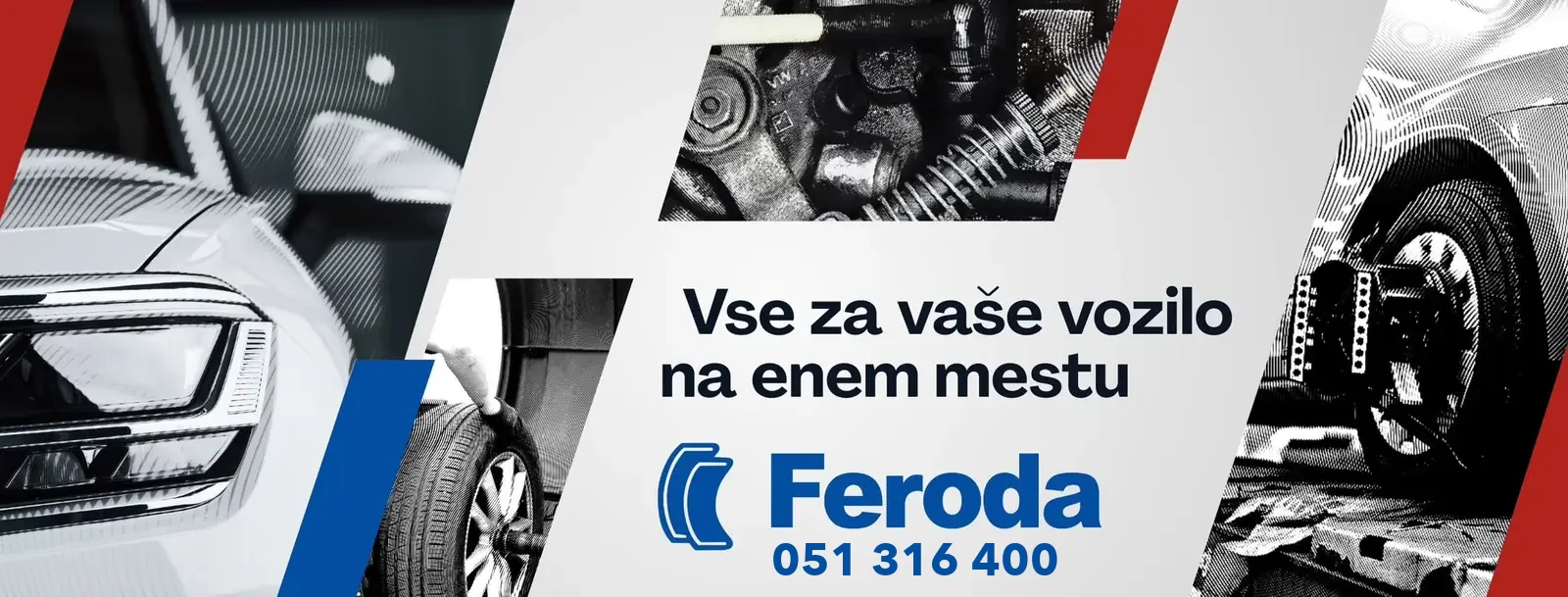 Vse za vaše vozilo na enem mestu — Feroda